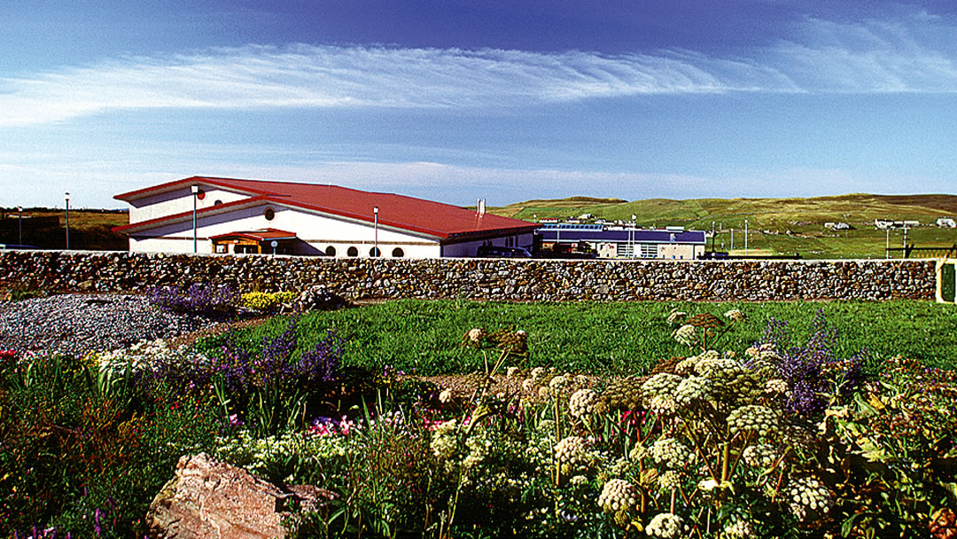 Leisure Centre in Symbister, Whalsay, Shetland