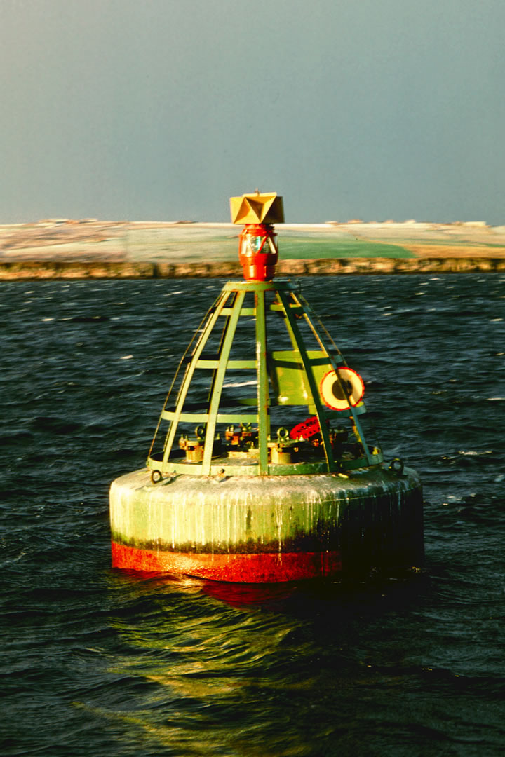 The marker buoy for the Royal Oak