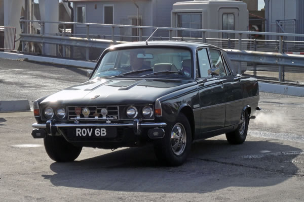 Arriving in Lerwick for the Shetland Classic Motor Show