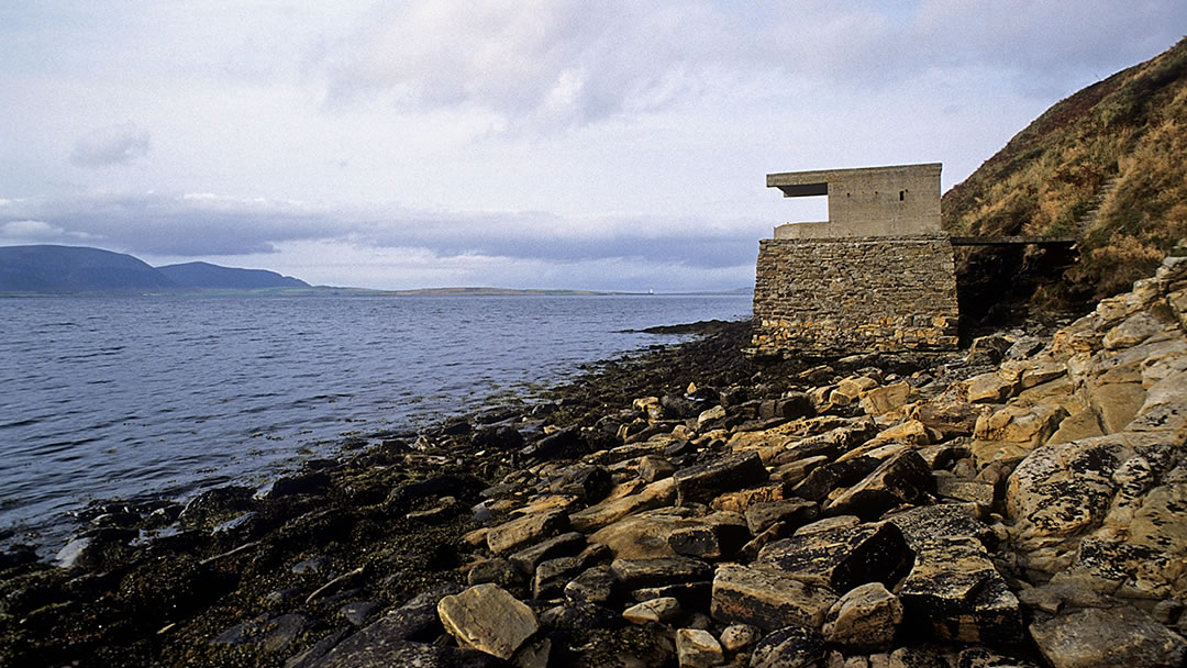 Houton Battery in Orkney