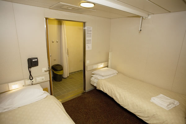 A cabin for disabled passengers