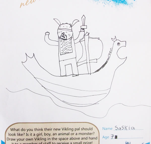 We love Saskias Vikling on the high seas