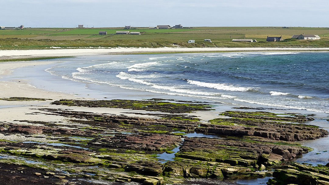 Newark Bay in Deerness, Orkney