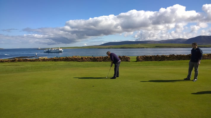 The NorthLink Open during the Stromness Golf Club 125th Anniversary Weekend