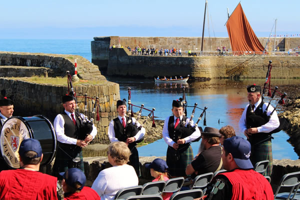 The Scottish Traditional Boat Festival in Portsoy