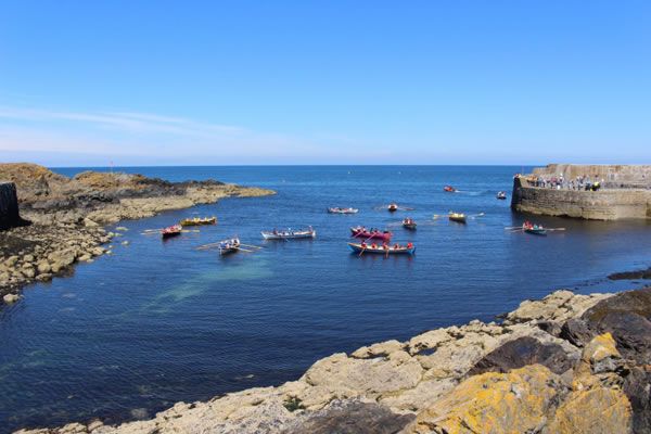 The Scottish Traditional Boat Festival in Portsoy