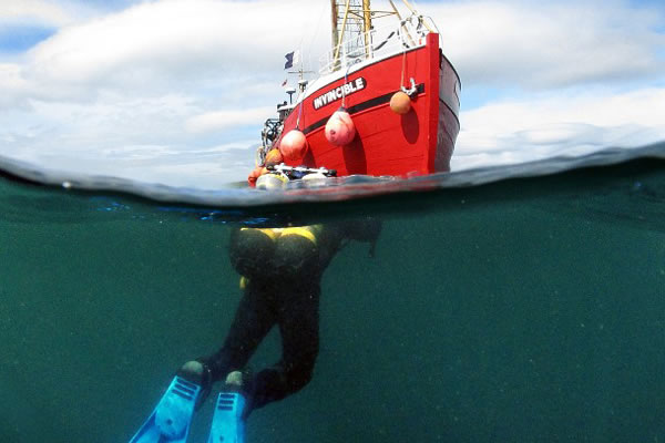 MV Invincible Scapa Flow Diving Holidays