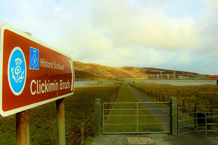 Path to Clickimin broch, Lerwick, Shetland