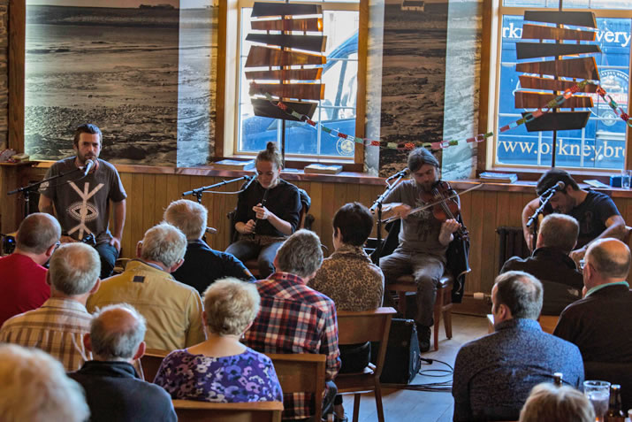 Music at the Orkney Brewery