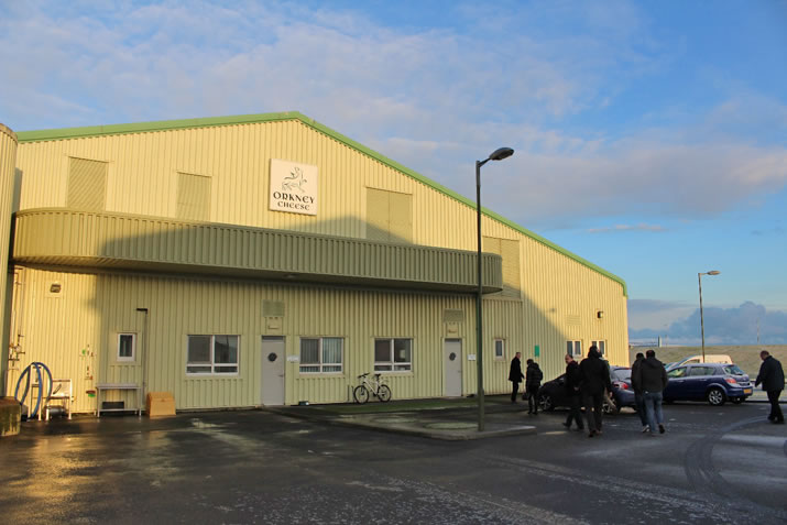 The Orkney Cheese Factory in Hatston, Kirkwall.