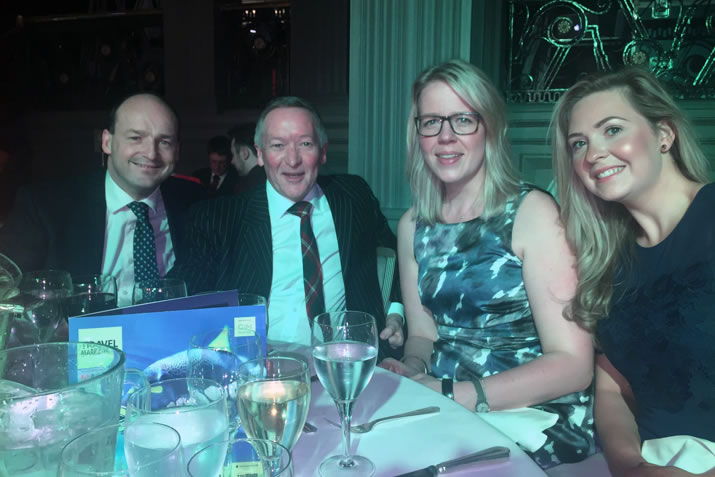 The NorthLink team at the Travel Marketing Awards