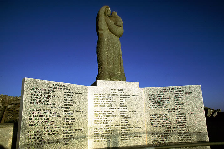 Gloup Memorial, Shetland