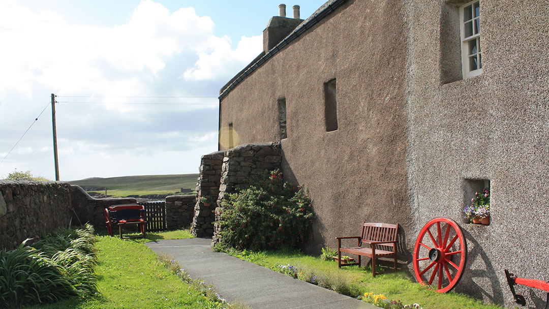 Tangwick Haa Museum exterior, Shetland