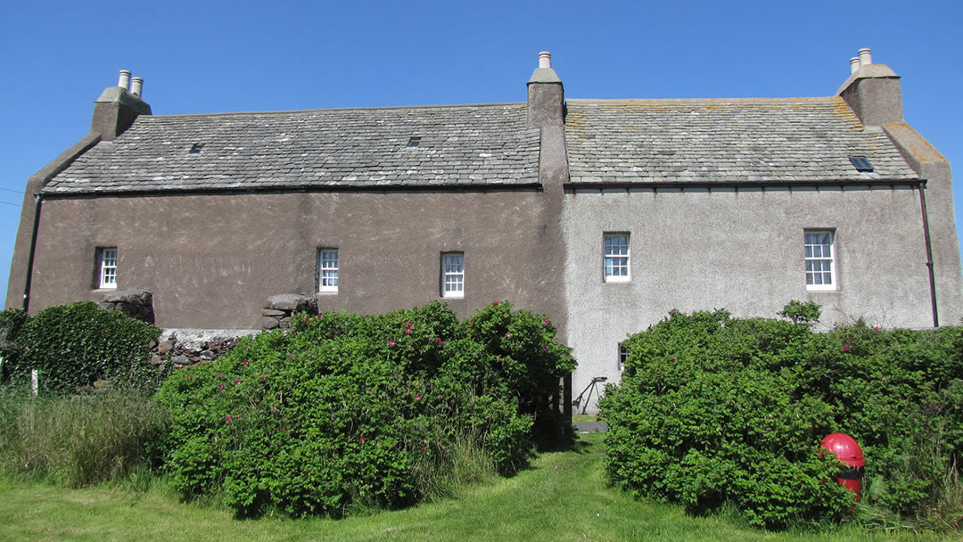 The Tangwick Haa Museum in Shetland