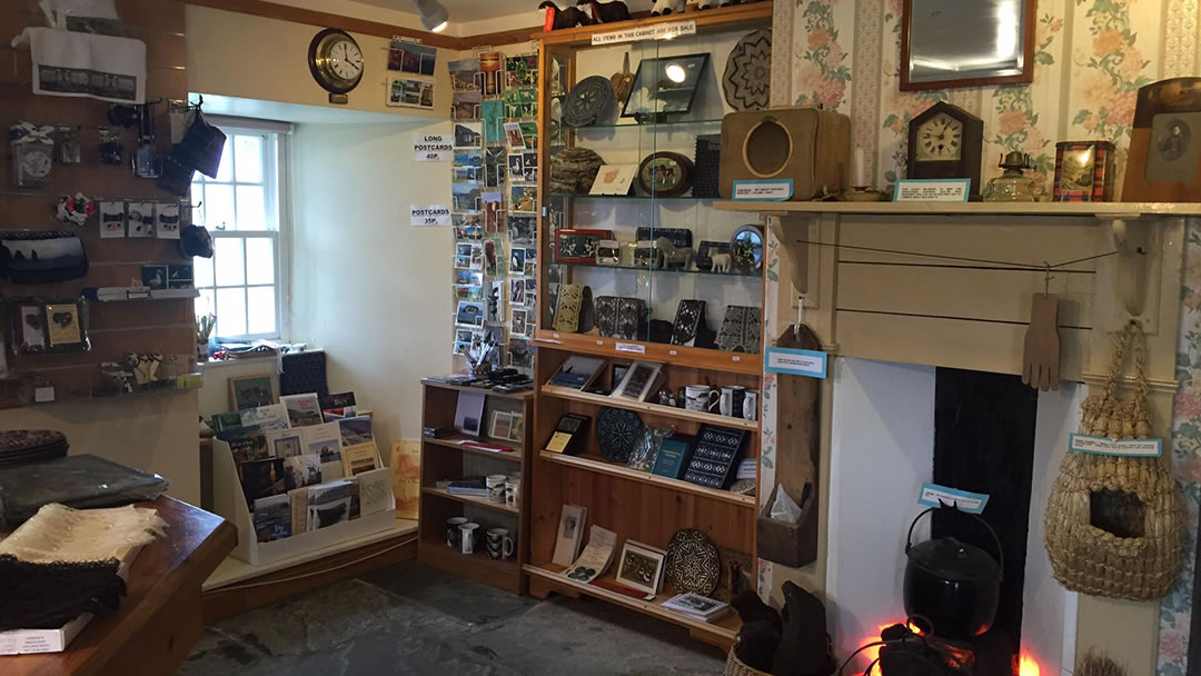 Tangwick Haa Museum reception, Shetland