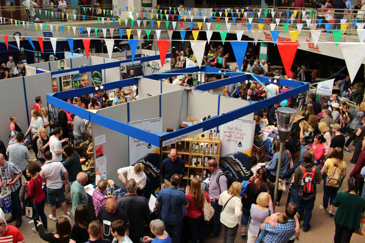 Taste of Grampian stands