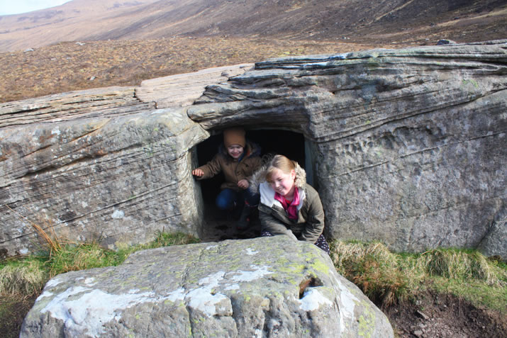 Exploring the Dwarfie Stane in Hoy, Orkney