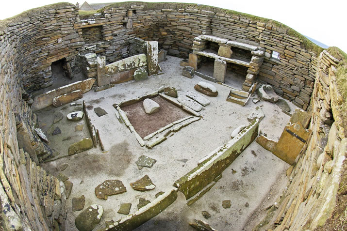 Skara Brae, a Neolithic village in Orkney