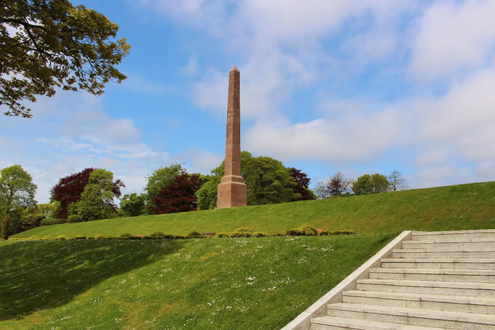 Monument in Duthie Park, Aberdeen