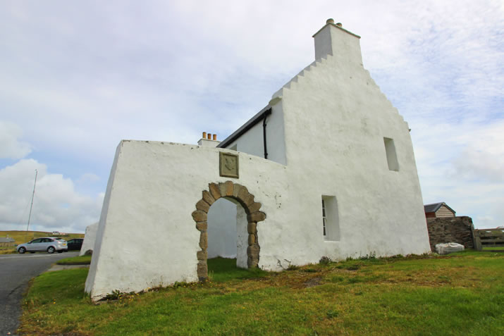 The Old Haa of Burravoe in Yell, Shetland