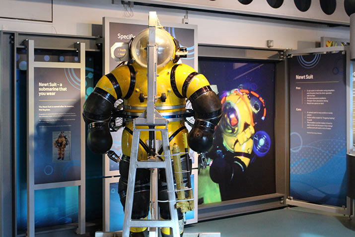 Aberdeen Maritime Museum - deep sea diving suit