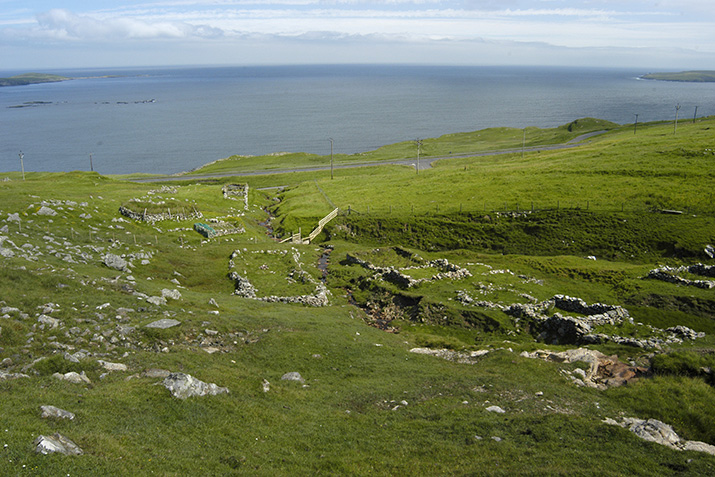 Catspund Soapstone mine in the South Mainland of Shetland