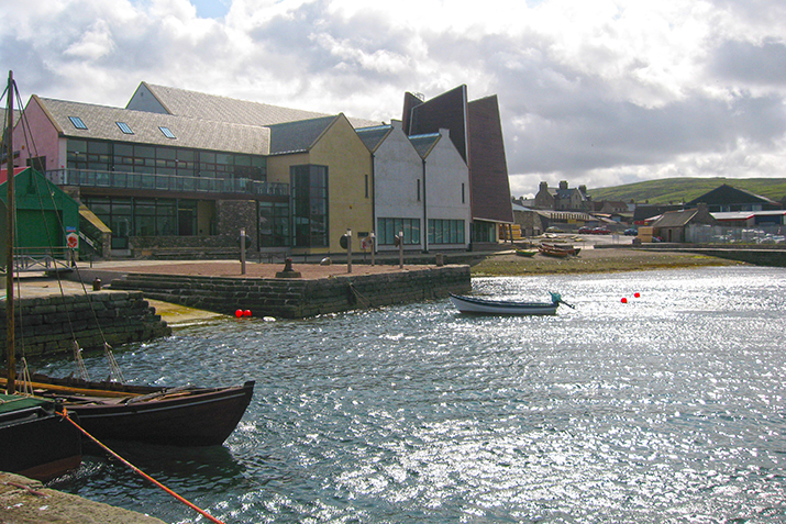 Shetland Museum and Archives at Hay's Dock in Lerwick