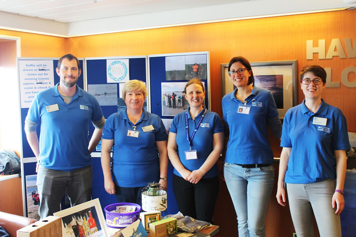 RSPB staff on the Orkney Nature Festival Cruise