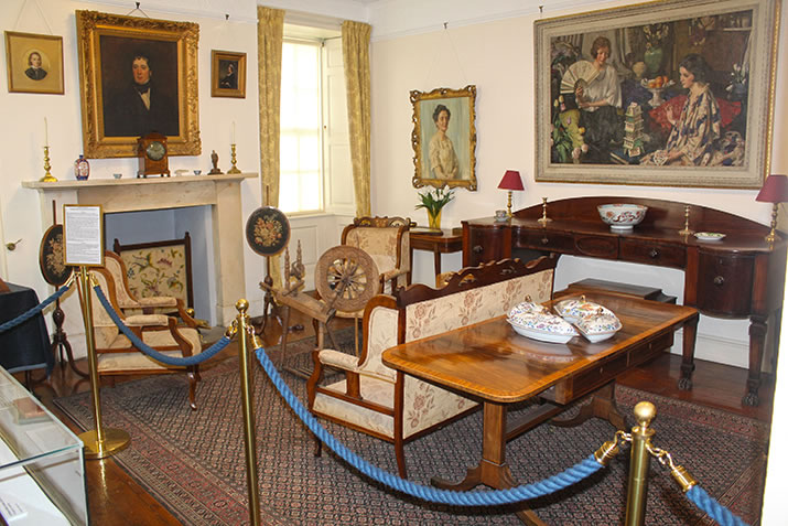 Baikie Drawing Room in the Orkney Museum