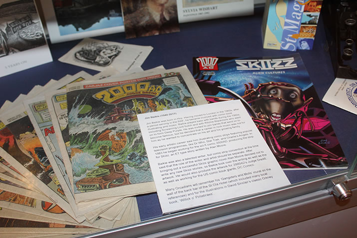Jim Baikie comics in the Orkney Museum