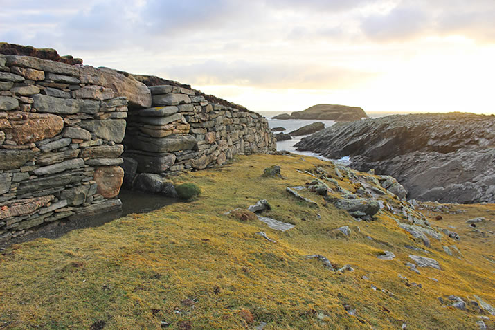 The Ness of Burgi, Shetland
