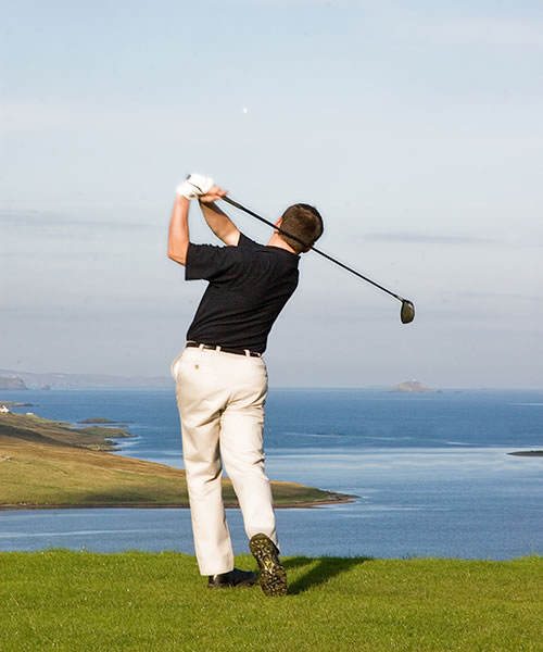 Golf in Shetland