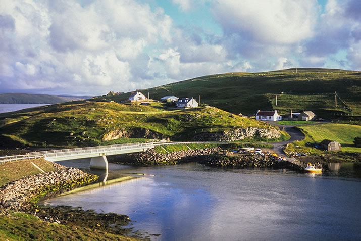 Muckle Roe, Shetland