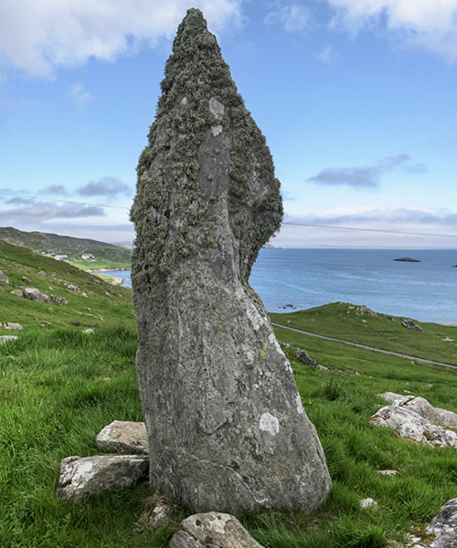 Skellister Standing Stone, South Nesting, Shetland