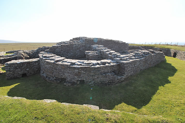 Cubbie Roo's Castle on the Orkney island of Wyre