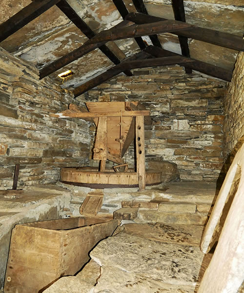 Inside the Click Mill, Orkney