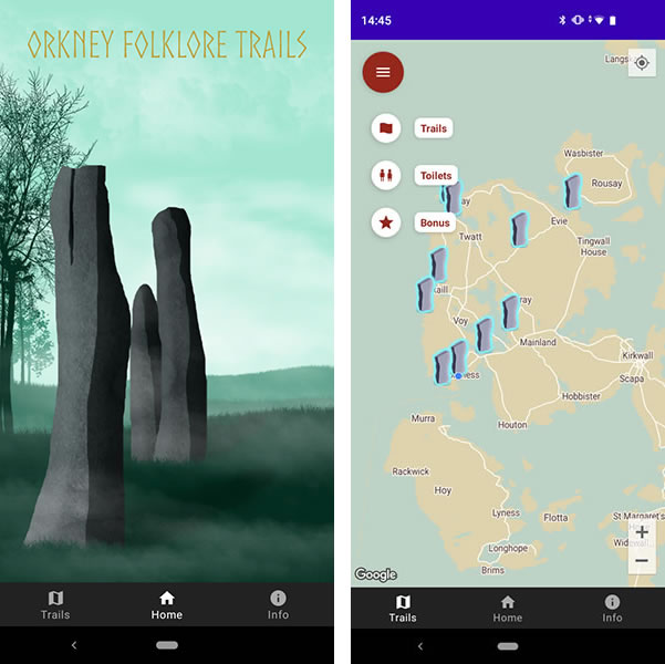 Orkney Folklore Trails app