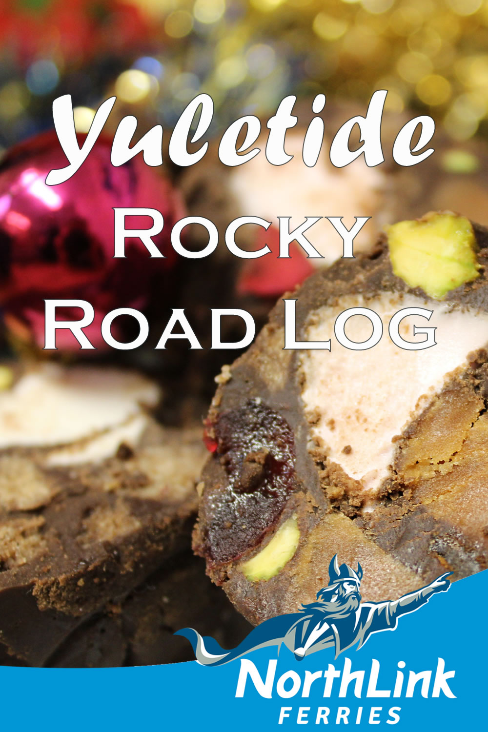 Yuletide Rocky Road Log recipe