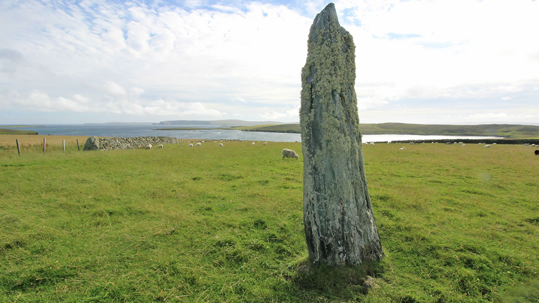 Clivocast Stone, Unst in Shetland