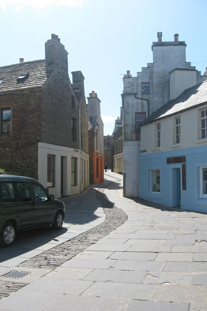 Dundas Street in Stromness, Orkney