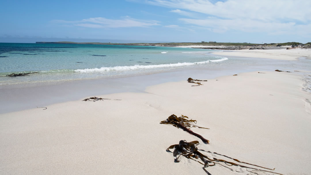 Grobust beach in Westray, Orkney