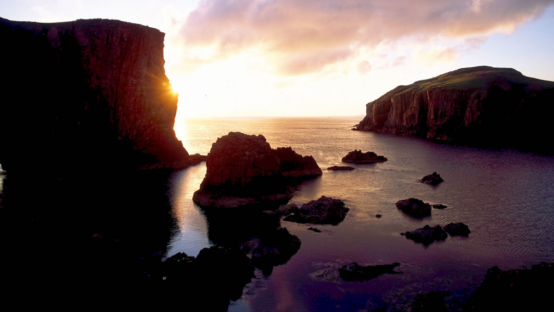 Hams O'Muckle Roe in Shetland