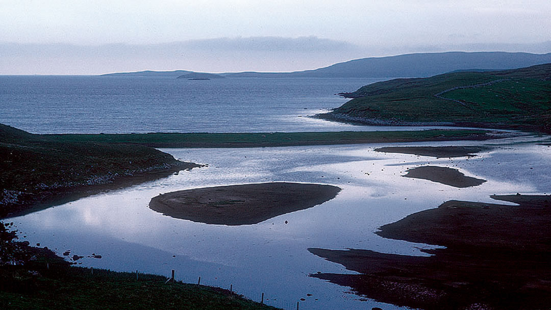 Laxo Voe in North Nesting, Shetland