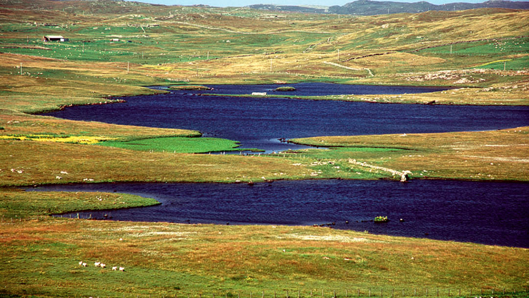 Loch of Kirkigarth, Walls, West Mainland, Shetland