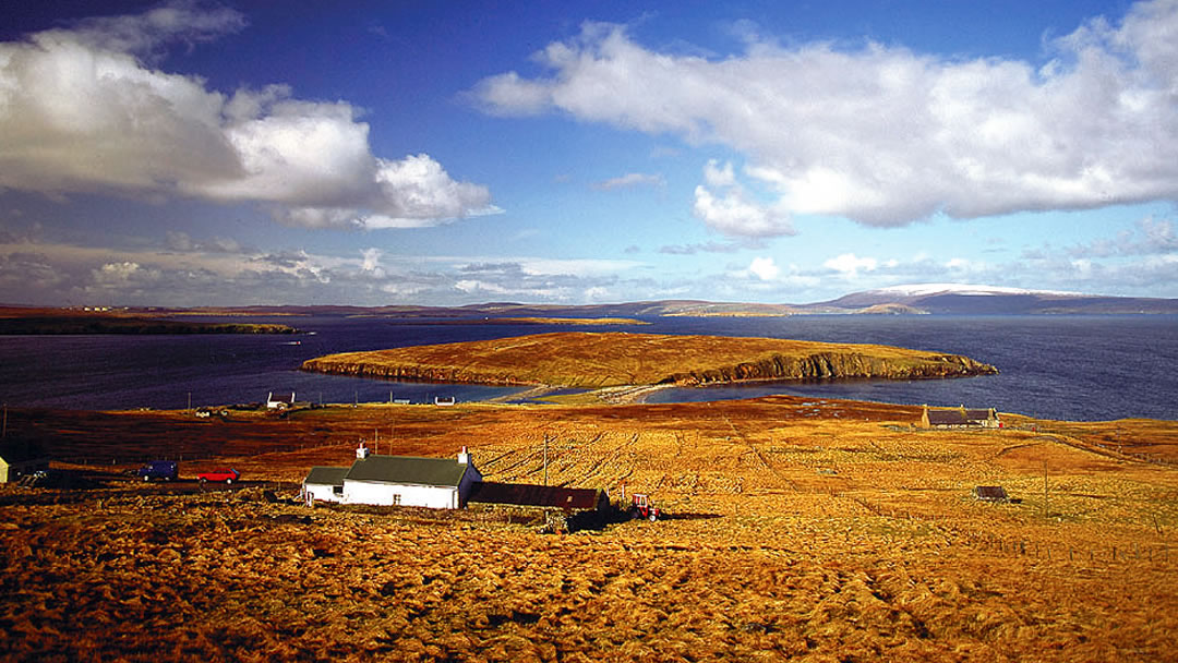 Ness of Sound in Yell, Shetland