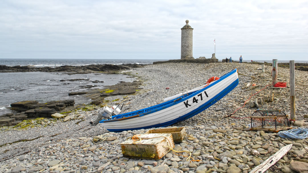 North Ronaldsay boat, Orkney