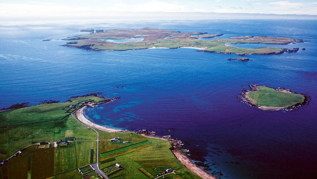 Papa Stour and Sandness in Shetland