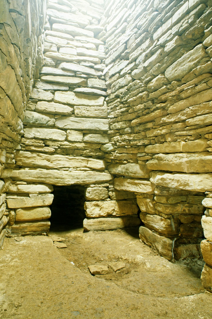 Quoyness Chambered Cairn in Sanday, Orkney