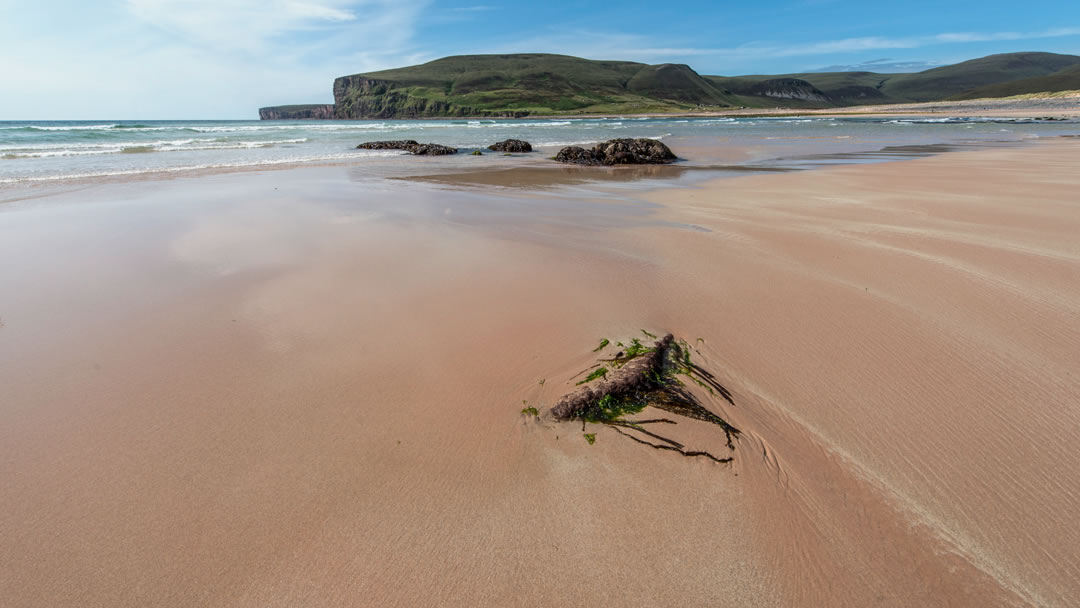 Rackwick beach on the island of Hoy in Orkney