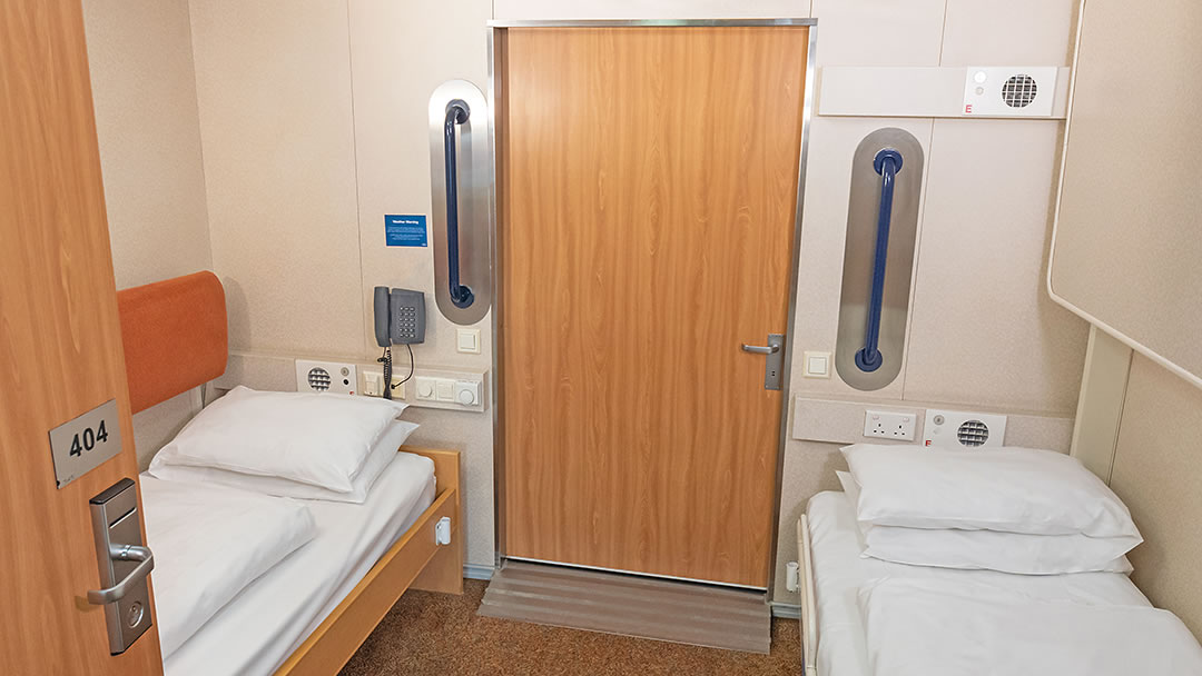 Accessible cabins for disabled passengers
